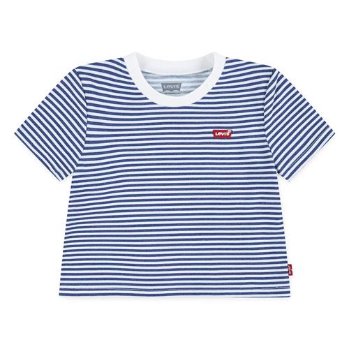 Levi's Mini Batwing Striped T-shirt True Navy  True Navy 12 months  Blå  12 måneder  Piger
