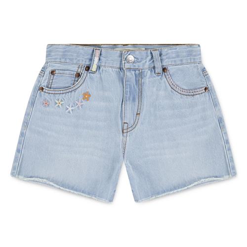 Levi's Crochet Applique A-Line Denim Shorts Wow Me Over  Wow Me Over 3 Y  Blå  3 år  Piger