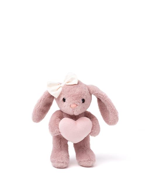 Teddykompaniet Tyra Med Hjertet Pink  Pink One Size  Lyserød  One Size  Drenge, Piger