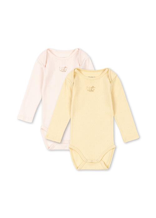 Fanga Fontana Perla 2-pak Krop Banana Crepe Creole Pink  Banana Crepe Creole Pink 6 months  Hvid  6 måneder  Piger