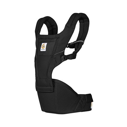 Ergobaby Alta 2-i-1 Bæresele Med Hoftesæde Onyx Black  Onyx Black One Size  Sort  One Size  Drenge, Piger