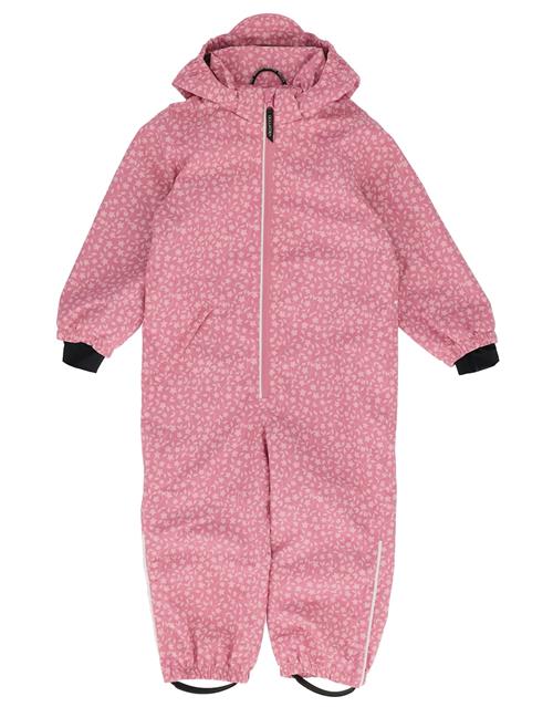 Gullkorn Overtræksdragt Med Skal Pink  Pink 86 cm  Lyserød  86 cm  Piger