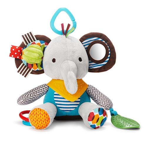 Skip Hop Elephant Bandana-buddies White  White-OS  Hvid  One Size  Drenge, Piger
