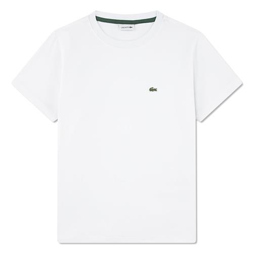 Lacoste T-shirt Blanc  Blanc 98 cm  Hvid  98 cm  Drenge