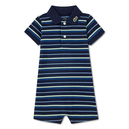 Lacoste Polo Romper Marine  Marine 74 cm  Marineblå  74 cm  Drenge