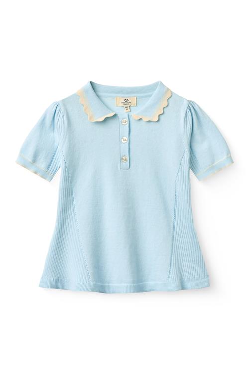 Copenhagen Colors Bluse Ice Blue Cream  Ice Blue Cream 128 cm  Blå  128 cm  Piger