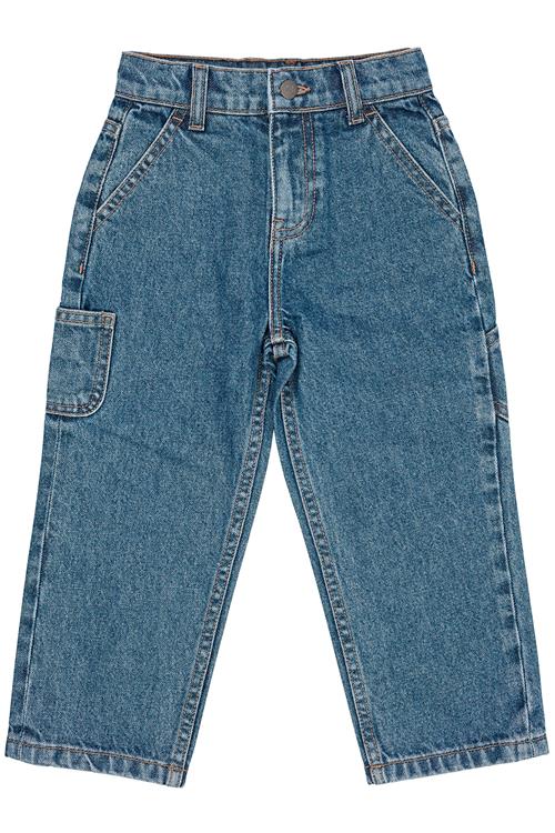 Copenhagen Colors GOTS Jeans Light Blue Indigo Washed  Light Blue Indigo Washed 86 cm  Blå  86 cm  Drenge
