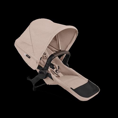 Bugaboo Donkey 6 Søskendesæde Desert Taupe Melange  Desert Taupe Melange One Size  Beige  One Size  Drenge, Piger