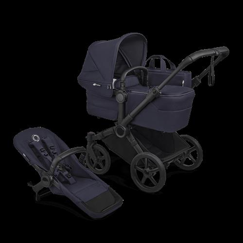 Bugaboo Donkey 6 Komplet Barnevogn Deep Indigo Deep Indigo One Size  Marineblå  One Size  Drenge, Piger