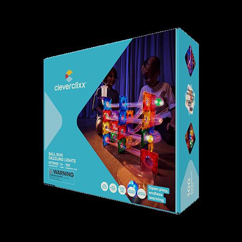 Cleverclixx Ball Run Dazzling Lights Pack Intense 100 Stykker Multicolor  Multi-OS  Blå  One Size 3+ Years Drenge, Piger