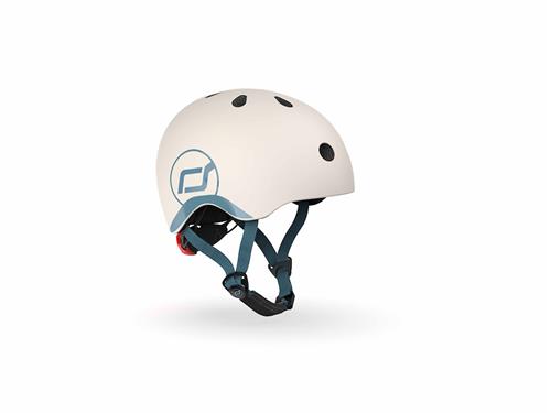 Scoot & Ride Helmet XXS Ash  Ash-45-51 cm  Beige  45-51 cm  Drenge, Piger