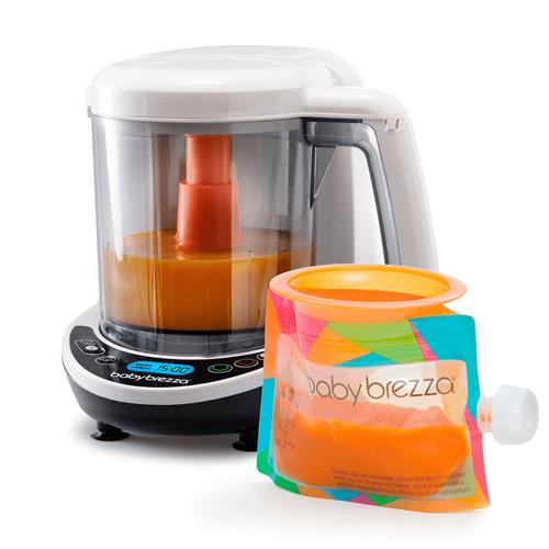 Baby Brezza One Step Food Maker Deluxe White  White-One Size  Hvid  One Size  Drenge, Piger