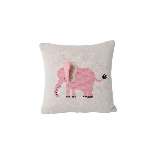 RICE Elephant Lille Pude Pink  Pink One Size  Creme  One Size  Drenge, Piger