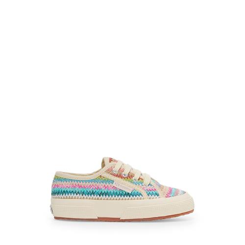 Superga 2750 Kids Raffia Sneakers Beige Laurel-purp  Beige Laurel Purp  33 EU  Beige  33 EU  Piger