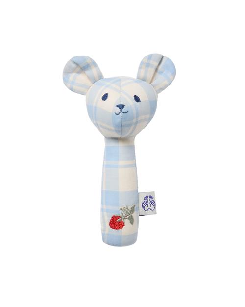 garbo&friends Rangle-bjørn Plaid Sky Blue  Plaid Sky Blue One Size  Blå  One Size From Newborn Drenge, Piger
