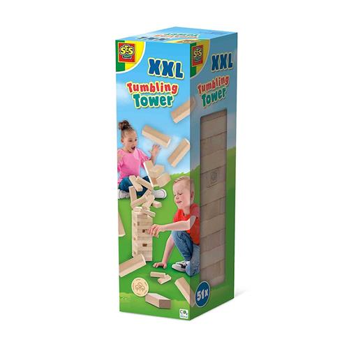 SES Creative Tumbling Tower XXl Multi  Multi  One Size  Brun  One Size 5+ Years Drenge, Piger
