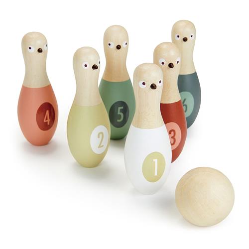 Tender Leaf Birdie Skittles Bowling Multi  Multi  One Size  Beige  One Size 3-6 Years Drenge, Piger