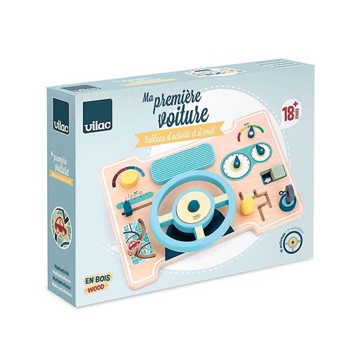 Vilac Bilens Instrumentbræt Multi  Multi  One Size  Blå  One Size 18-24 m Drenge, Piger