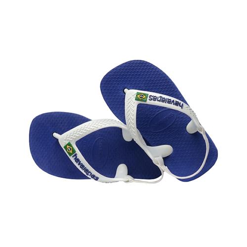 Havaianas Baby Brasil Logo II Flip Flops Sandaler Marine Blue Marine Blue 20 EU  Blå  20  Drenge, Piger