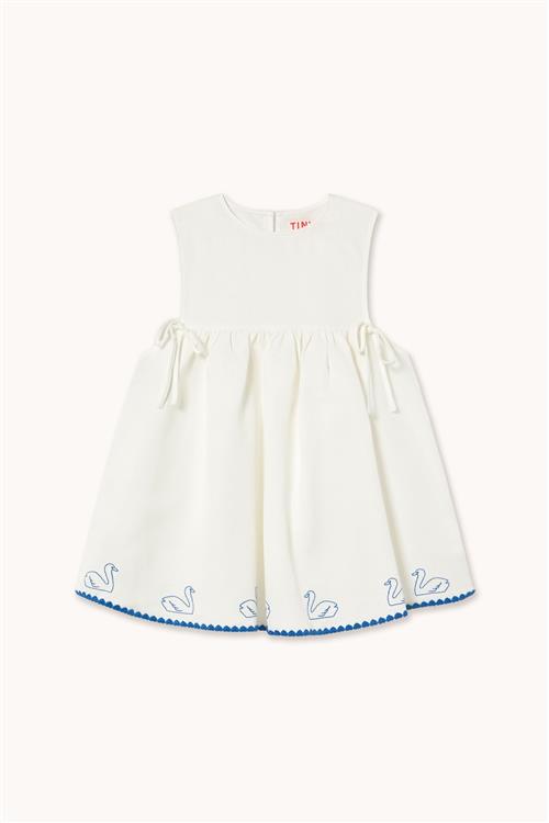 Tinycottons Swans Brows Kjole Off-white  Off-White 8 Y  Hvid  8 år  Piger