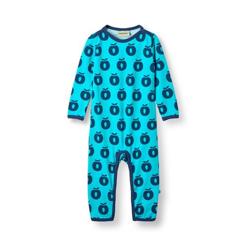 Småfolk Elstar Romper Blue Atoll  Blue Atoll 74 cm  Blå  74 cm  Drenge