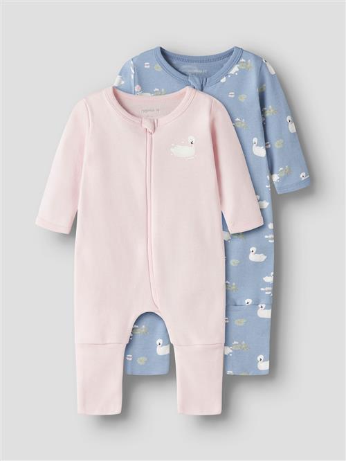 Name It Swan 2-pak Pyjamas Endless Sky  Endless Sky 74 cm  Blå  74 cm  Piger