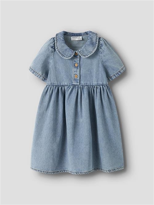 Name It Poppy Denim-kjole Medium Blue Denim  Medium Blue Denim 86 cm  Blå  86 cm  Piger