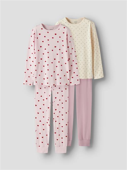 Name It 2-pak Pyjamas Ballerina  Ballerina 98/104 cm  Lyserød  98/104 cm  Piger