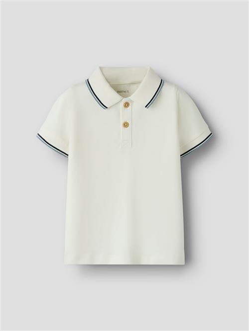 Name It Polo Cloud Dancer  Cloud Dancer 110 cm  Hvid  110 cm  Drenge