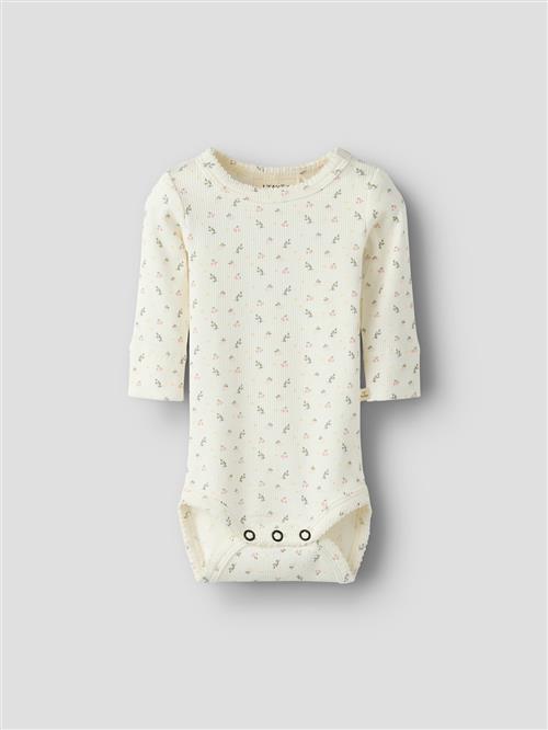 Lil’ Atelier Bodysuit Coconut Milk  Coconut Milk 56 cm  Hvid  56 cm  Piger