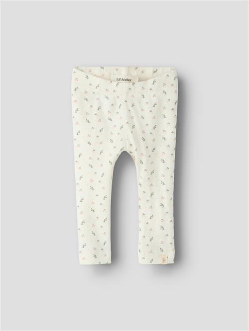 Lil’ Atelier Leggings Coconut Milk  Coconut Milk 56 cm  Hvid  56 cm  Piger