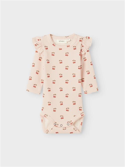 Lil’ Atelier Bodysuit Silver Peony  Silver Peony 68 cm  Lyserød  68 cm  Piger