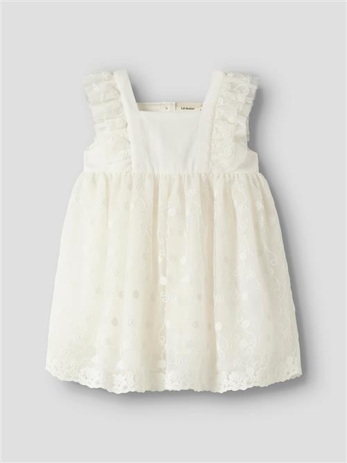 Lil’ Atelier Kjole Coconut Milk  Coconut Milk 92 cm  Hvid  92 cm  Piger