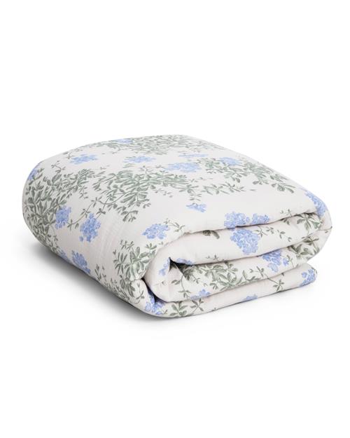 garbo&friends Vatteret Musselin-tæppe Plumbago  Plumbago One Size  Beige  One Size