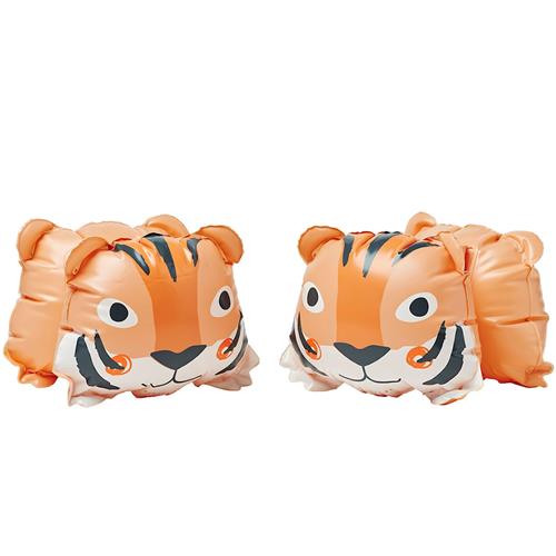 SUNNYLiFE Tino The Tiger Inflatable Arm Band Clay  Orange-One Size  Orange.  One Size 3+ Years Drenge, Piger