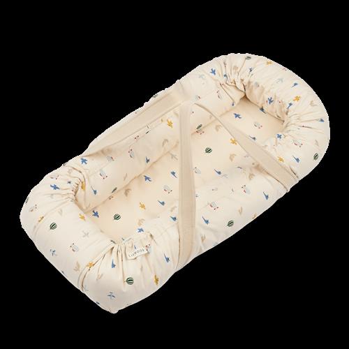 Liewood Gro Babylift Aviator Ecru  Aviator Ecru One Size  Creme  One Size  Drenge, Piger