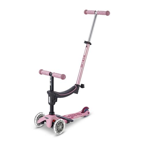 Micro Mini Deluxe LED  Rock & Go Løbehjul Dusty Rose  Dusty Rose One Size  Lyserød  One Size