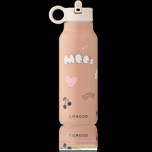 Liewood Falk Vandflaske Mood  Pale Tuscany  Mood  Pale Tuscany One Size  Beige  One Size 2+ Years Drenge, Piger