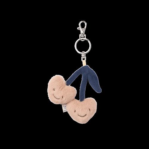 Liewood Alfredo Sweethearts Nøglering Pale Tuscany  Pale Tuscany One Size  Beige  One Size 3+ Years Piger