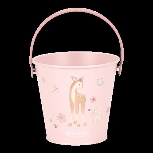 Little Dutch Fairy Garden Spand Pink  Pink One Size  Lyserød  One Size  Drenge, Piger