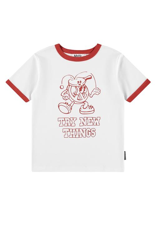 Molo GOTS Ronin T-shirt Daylight White  Daylight White 98 cm  Hvid  98 cm  Drenge