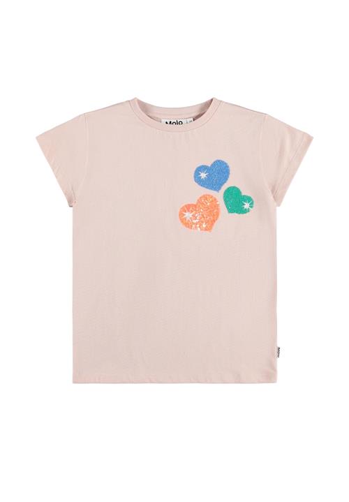 Molo GOTS Ranva T-shirt Petal Blush  Petal Blush 152 cm  Lyserød  152 cm  Piger