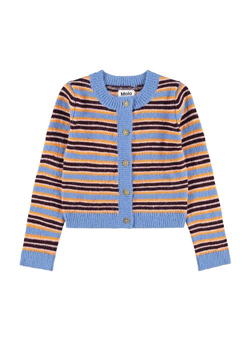 Molo Geraldine Cardigan Sky Stripe  Sky Stripe 134/140 cm  Blå  134/140 cm  Piger