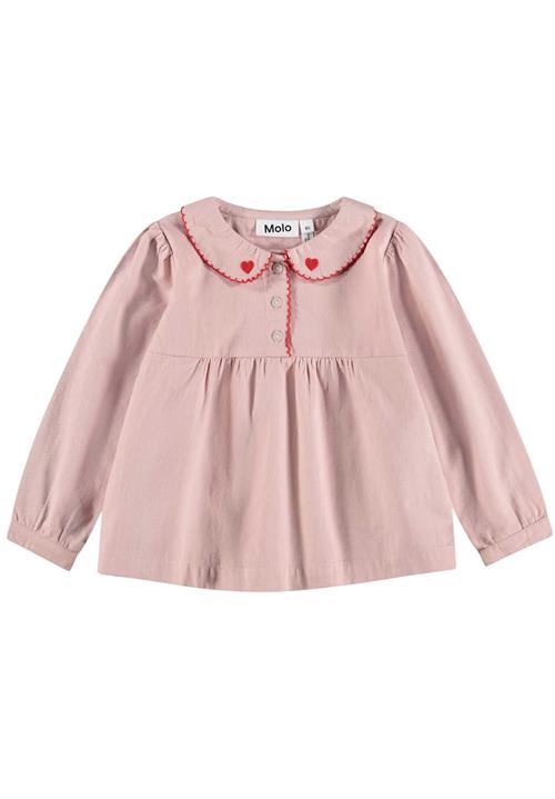 Molo GOTS Edie Bluse Petal Blush  Petal Blush 74 cm  Lyserød  74 cm  Piger