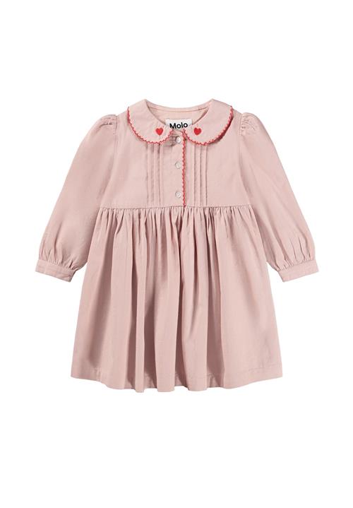 Molo GOTS Charlette Kjole Petal Blush  Petal Blush 86 cm  Lyserød  86 cm  Piger
