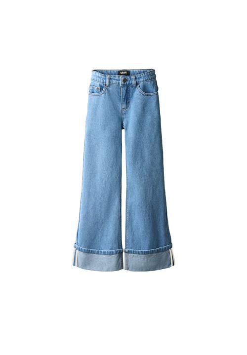 Molo Aleen Jeans Washed Blues  Washed Blues 134 cm  Blå  134 cm  Piger