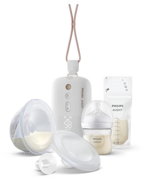 Philips Avent Hands-Free Enkelt Elektrisk Brystpumpe  White One Size  Hvid  One Size  Drenge, Piger