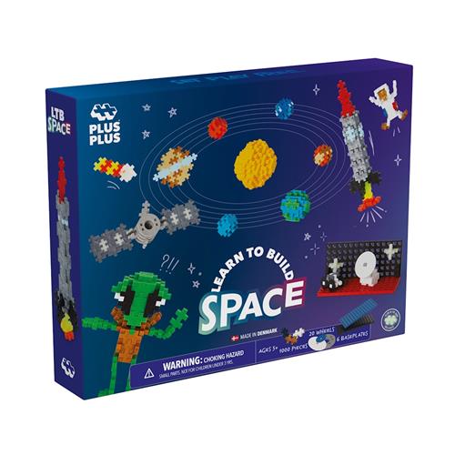 Plus-Plus Learn To Build Space Super Sæt  Mulit-One Size  Rød  One Size