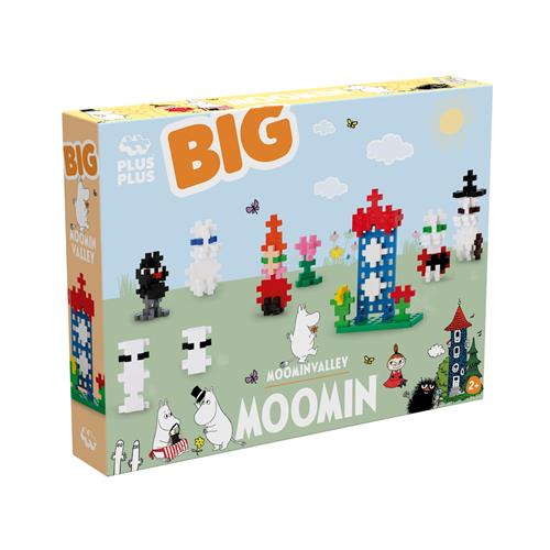 Plus-Plus BIG Moomin Valley 120 Stykker  Mulit-One Size  Hvid  One Size