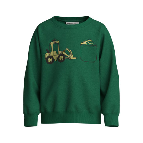NAME IT Sweatshirt Vion Verdant Green Pocket